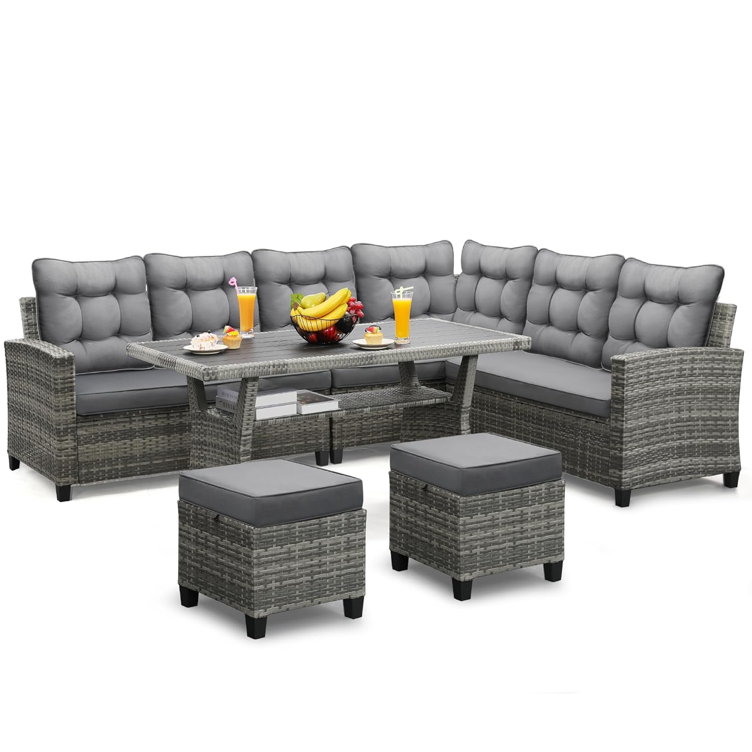 Outdoor Furniture Sale - 6 Piece Patio Furniture Set, Dining