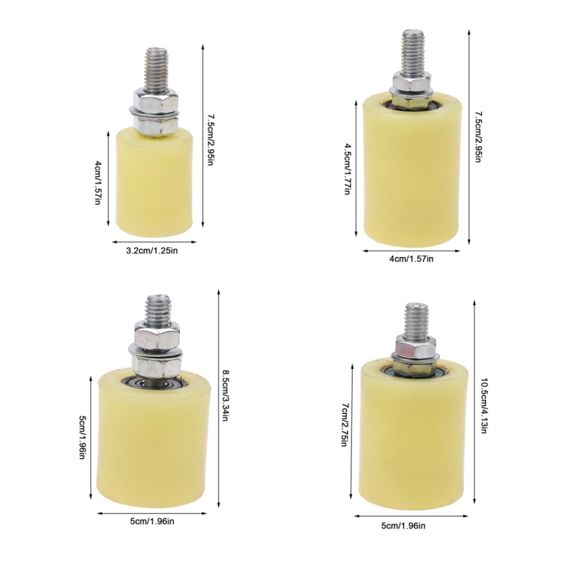 Outdoor Furniture Frontgate - Thickened Bearing Nylon Guide Roller Gate