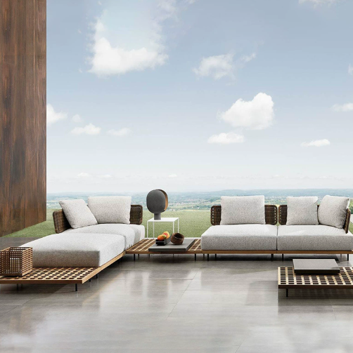 Outdoor Furniture Teak - #qw-Outdoor Sofa Patio Villa Terrace Furniture