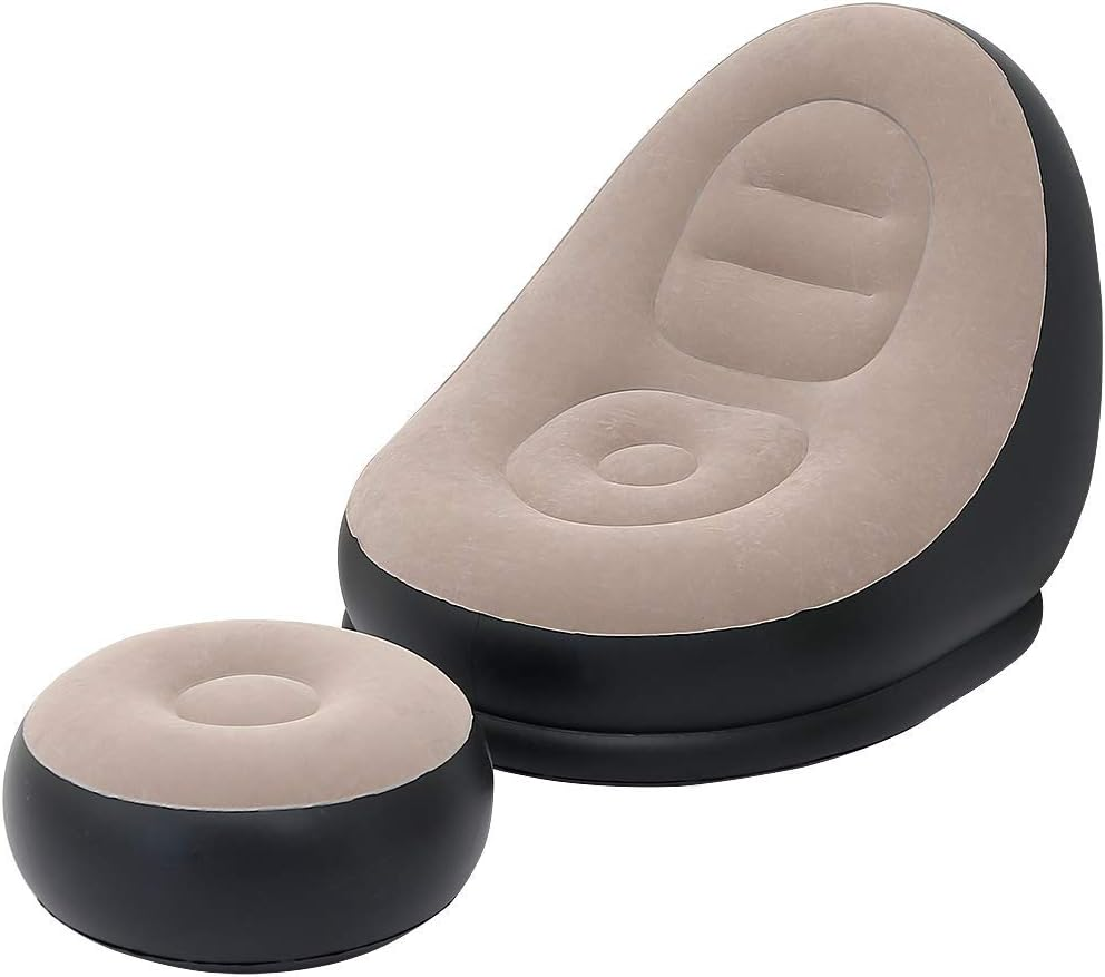 2Pcs Lazy Sofa Inflatable Chai - Outdoor Furniture Sale 评论和价格