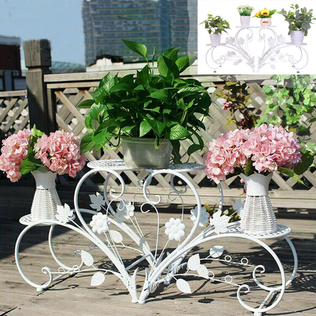 Rustproof Metal Plant Stand 4  - Outdoor Furniture On Sale 评论和价格