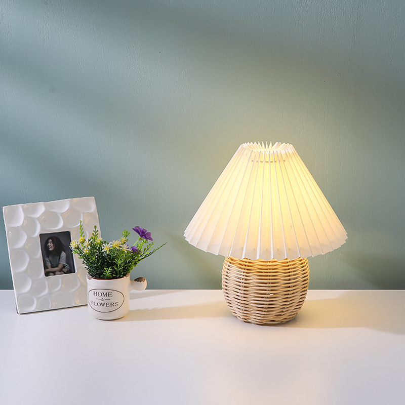 SCKDAY LED Pleated Table Lamp  - Outdoor Furniture Sale 评论和价格