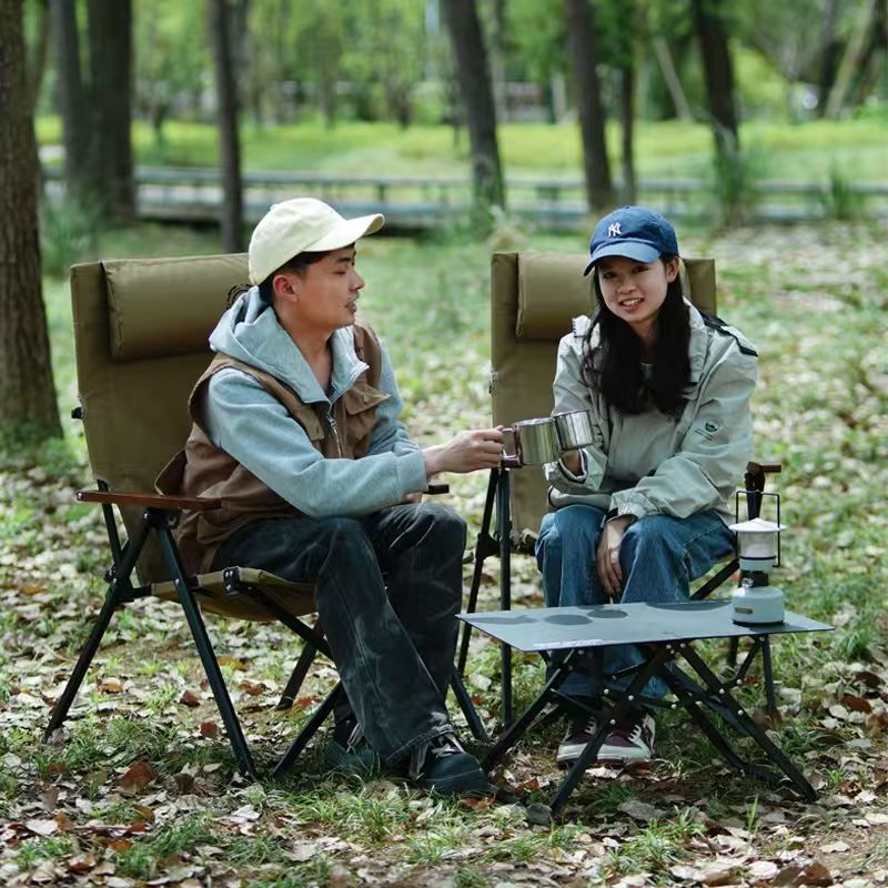 Folding High Back Beach Campin - Outdoor Furniture Lounge Chair 评论和价格