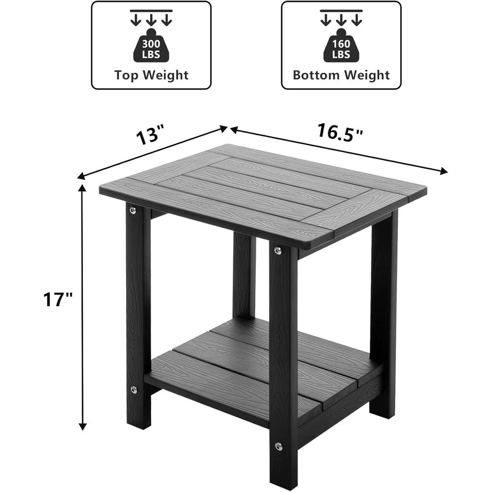Adirondack Side Table Weather  - Adirondack Chair Wood 评论和价格