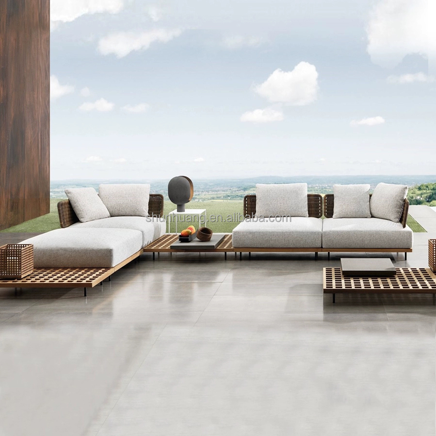 Modern Garden Sofa Set Outdoor - Outdoor Furniture Teak 评论和价格