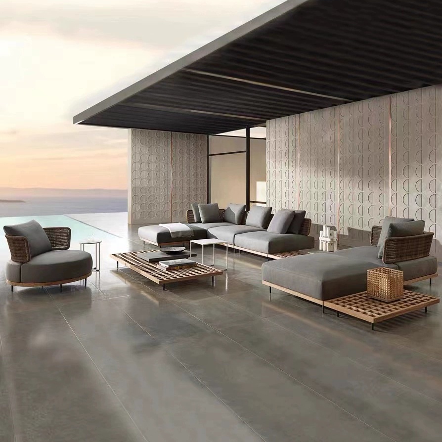 Modern Garden Sofa Set Outdoor - Outdoor Furniture Teak 评论和价格