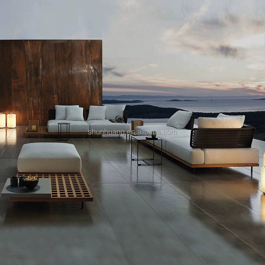Modern Garden Sofa Set Outdoor - Outdoor Furniture Teak 评论和价格