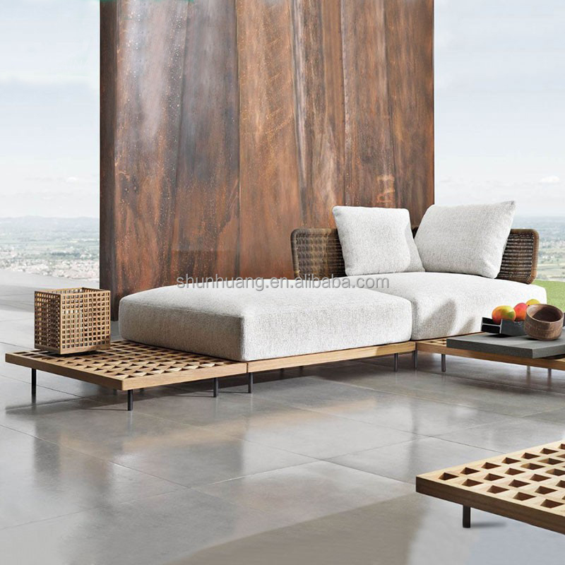 Modern Garden Sofa Set Outdoor - Outdoor Furniture Teak 评论和价格