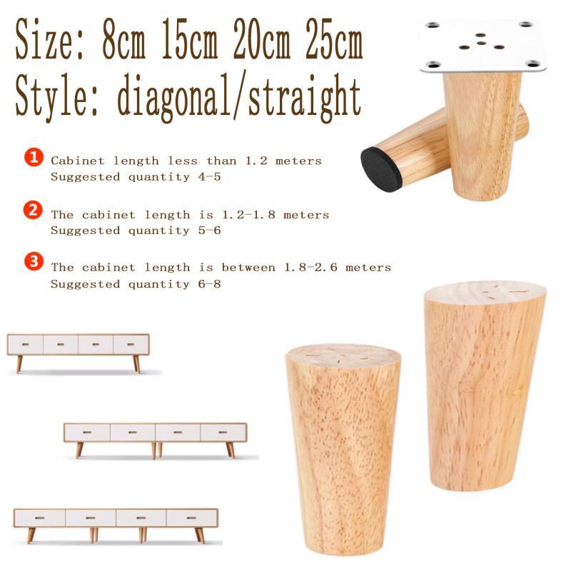 4Pcs Wooden FurnituresFeet, Ob - Adirondack Chair Wood 评论和价格