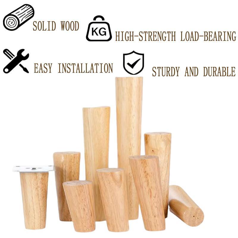 4Pcs Wooden FurnituresFeet, Ob - Adirondack Chair Wood 评论和价格