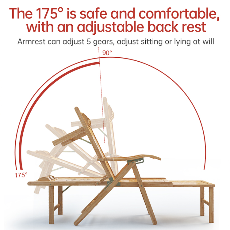 Lightweight Modern Design Bamb - Outdoor Furniture Lounge Chair 评论和价格