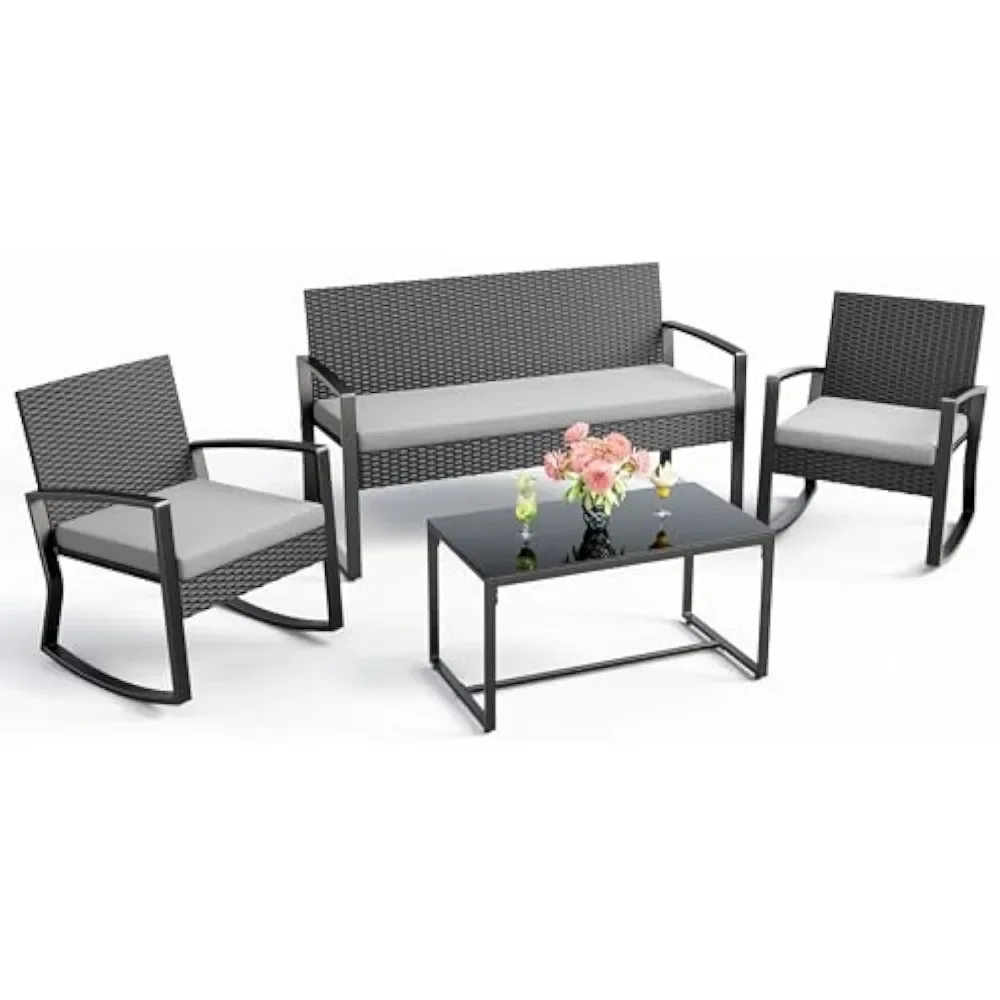 4 Piece Outdoor Patio Furnitur - Outdoor Furniture On Sale 评论和价格