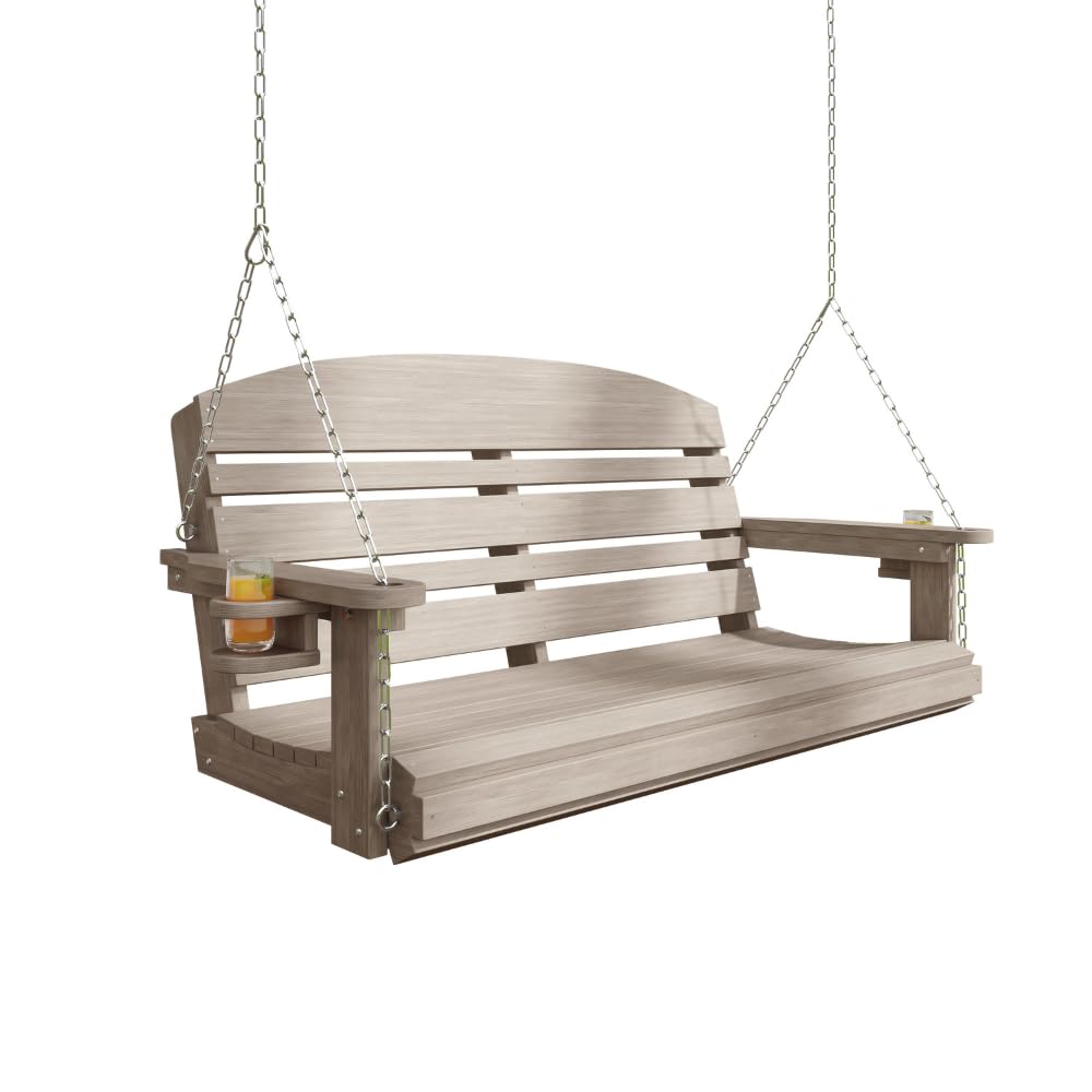 Recycled Plastic Porch Swing W - Outdoor Furniture Recycled Plastic 评论和价格