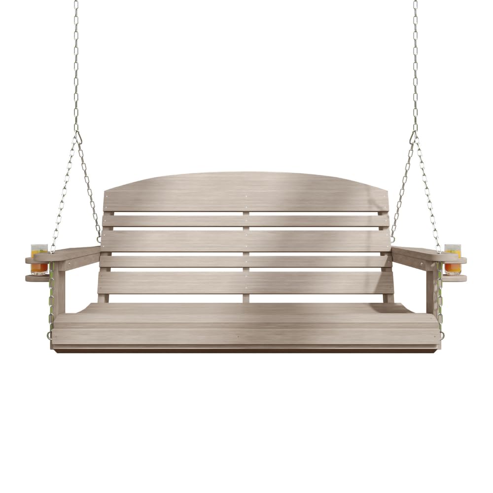 Recycled Plastic Porch Swing W - Outdoor Furniture Recycled Plastic 评论和价格