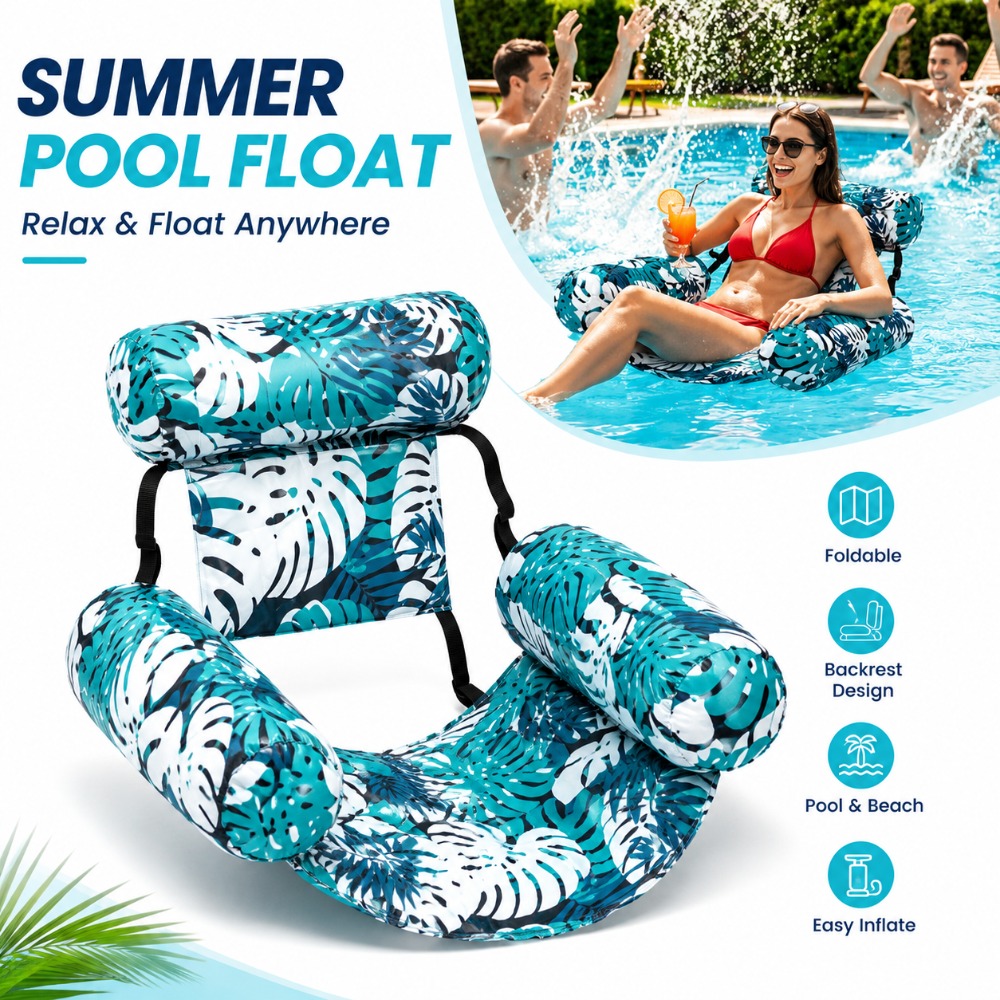 Heavy Duty Blow Up Pool Chair  - Outdoor Furniture Lounge Chair 评论和价格