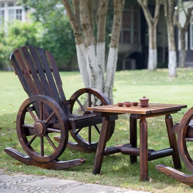l Outdoor Solid Wood Adirondac - Adirondack Chair Wood 评论和价格