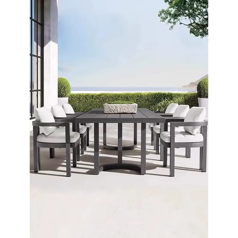 Nordic Outdoor Teak Wood Dinin - Outdoor Furniture Teak 评论和价格