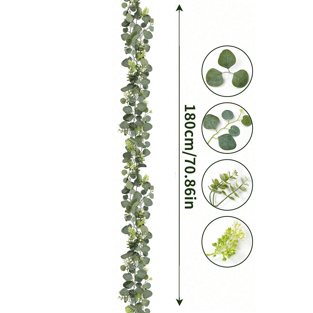 Artificial Eucalyptus Garland  - Outdoor Furniture Sale 评论和价格