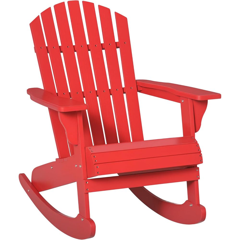 Wooden Adirondack Rocking Chai - Adirondack Chair Wood 评论和价格