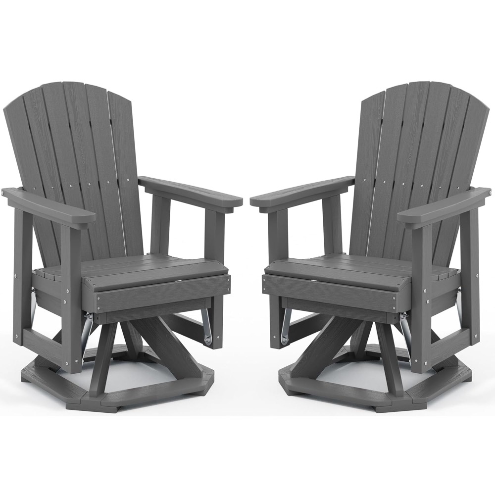 Adirondack Swivel Glider Chair - Adirondack Chair Wood 评论和价格