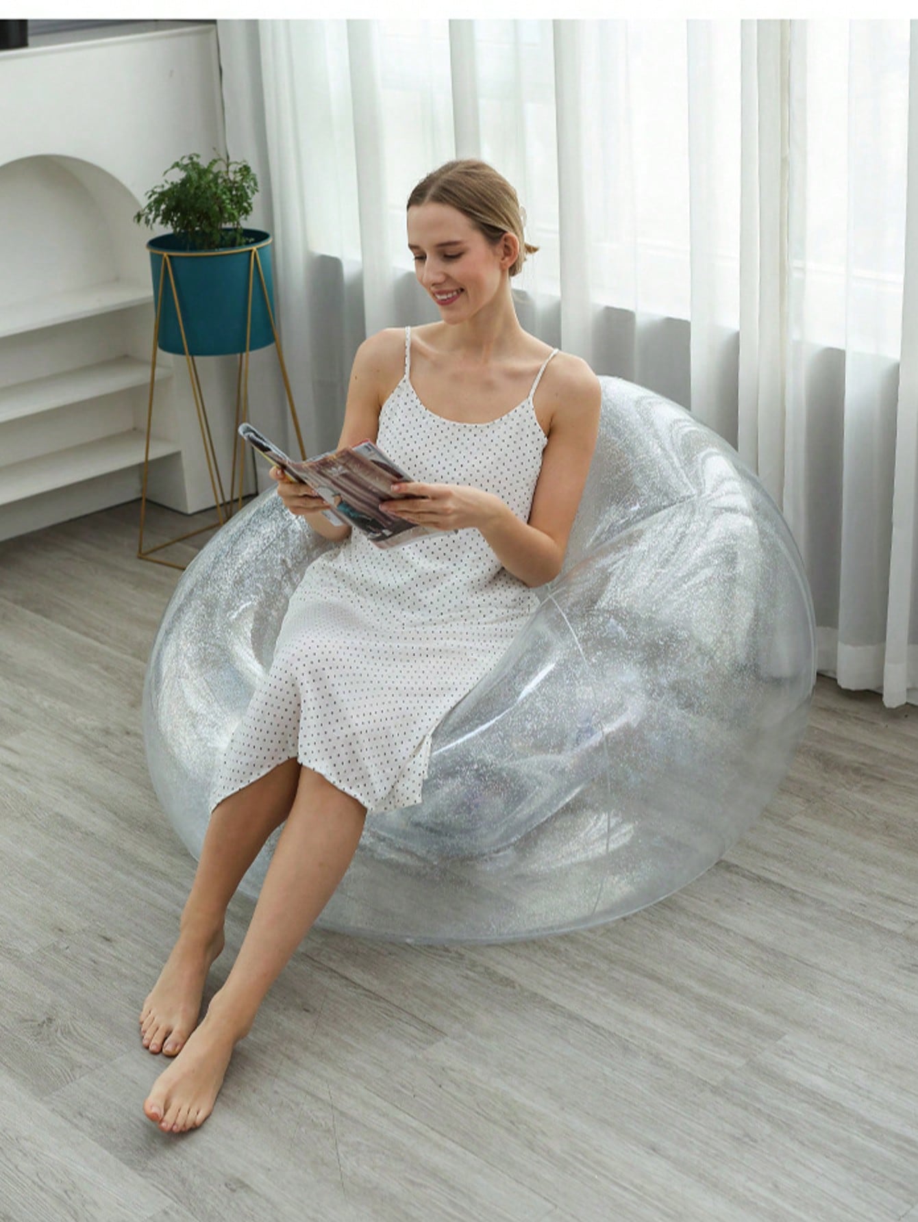 1pcs PVC Inflatable Lounge Cha - Outdoor Furniture Lounge Chair 评论和价格