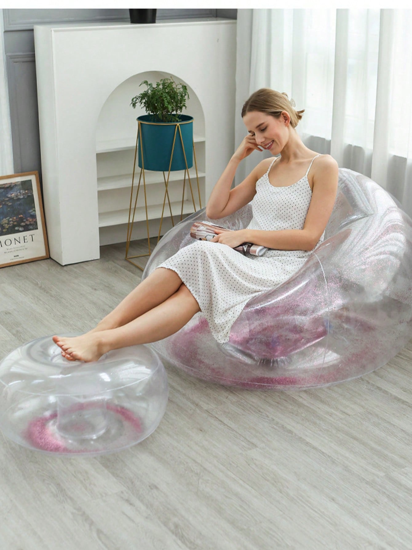1pcs PVC Inflatable Lounge Cha - Outdoor Furniture Lounge Chair 评论和价格